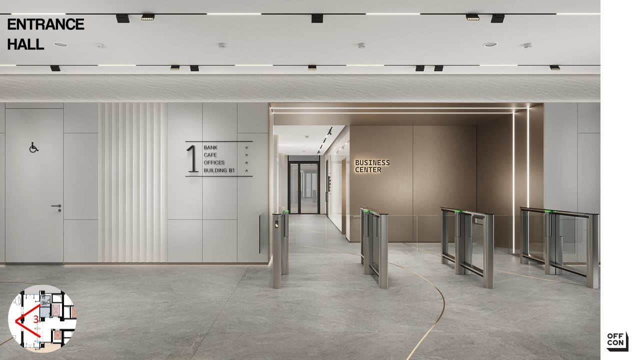 Офис/ ТЦ. Архитектура и интерьер