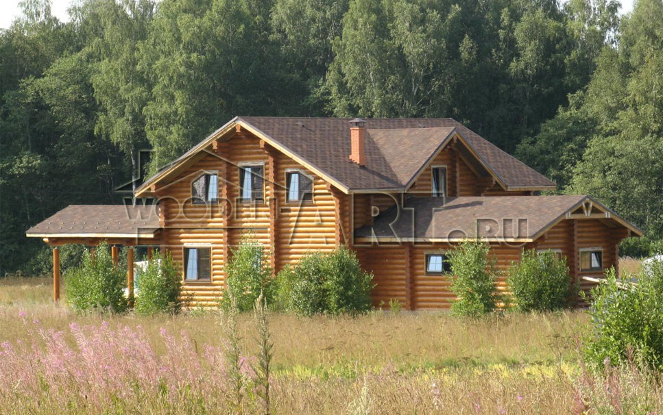 «Сергеевка» 364 кв. м. Проекты деревянных домов