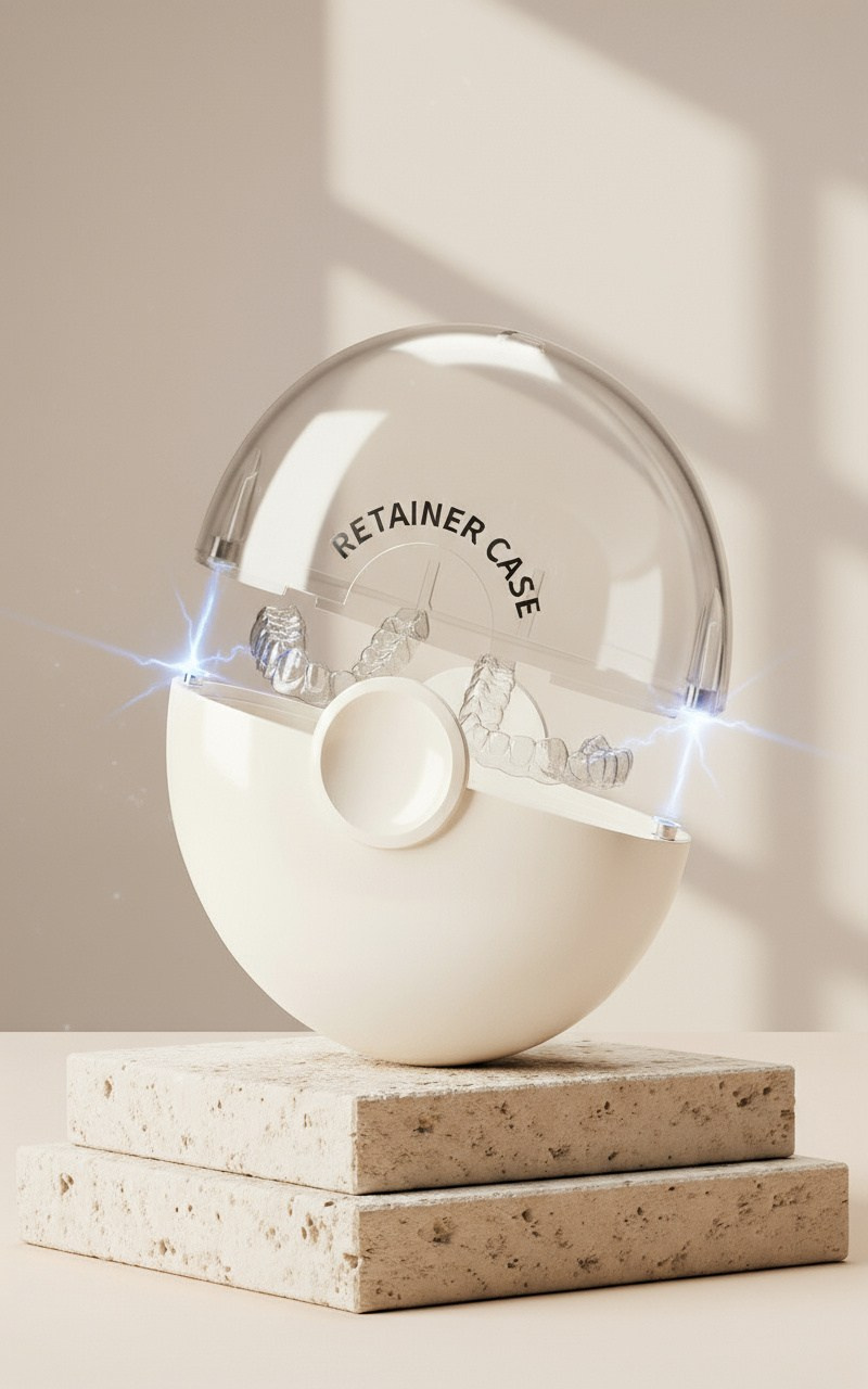 ИИ-фотосъемка для WB. Контейнер для элайнеров. AI BURO