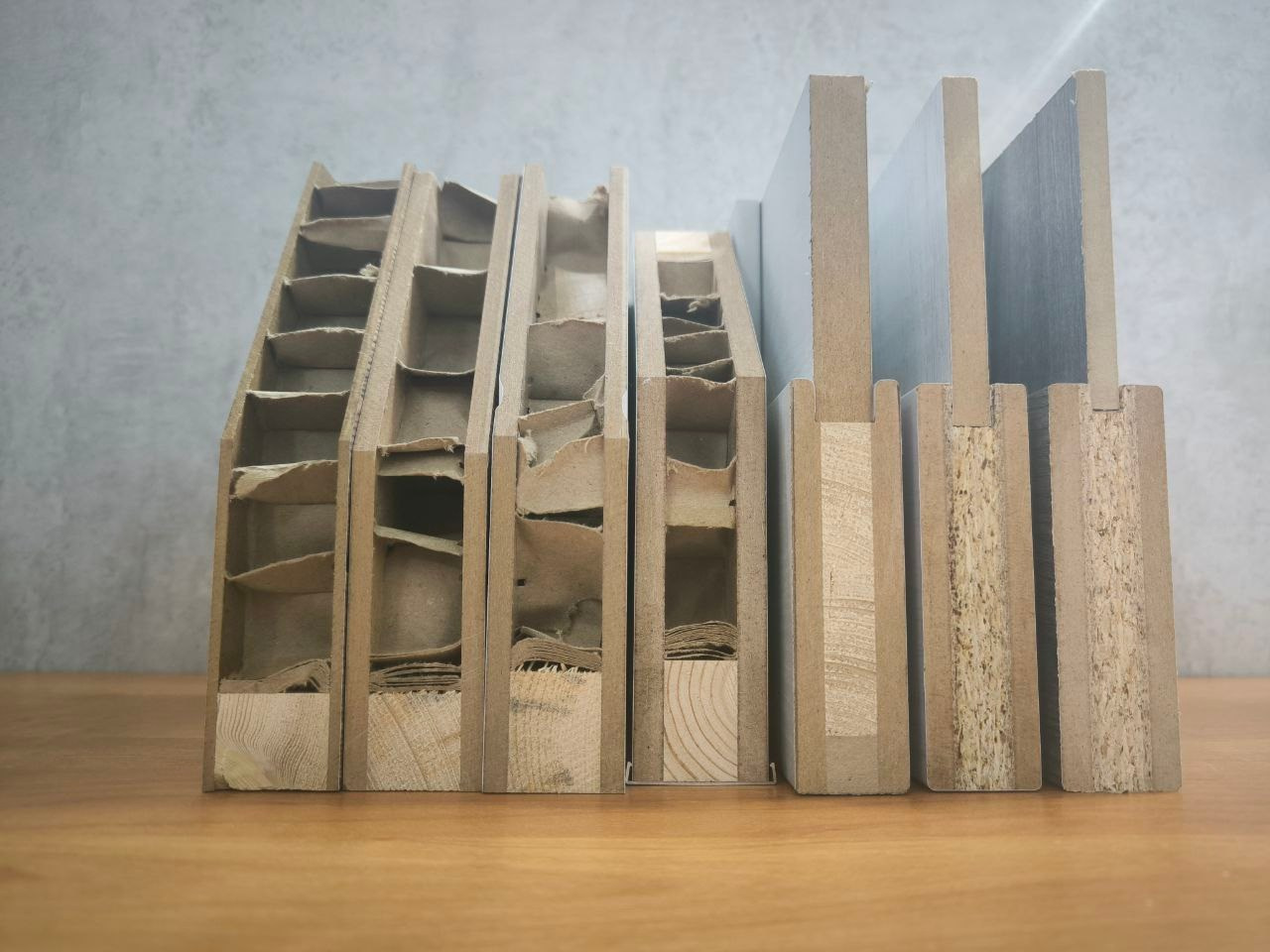 Конструктив полотен в разрезе. Портфолио