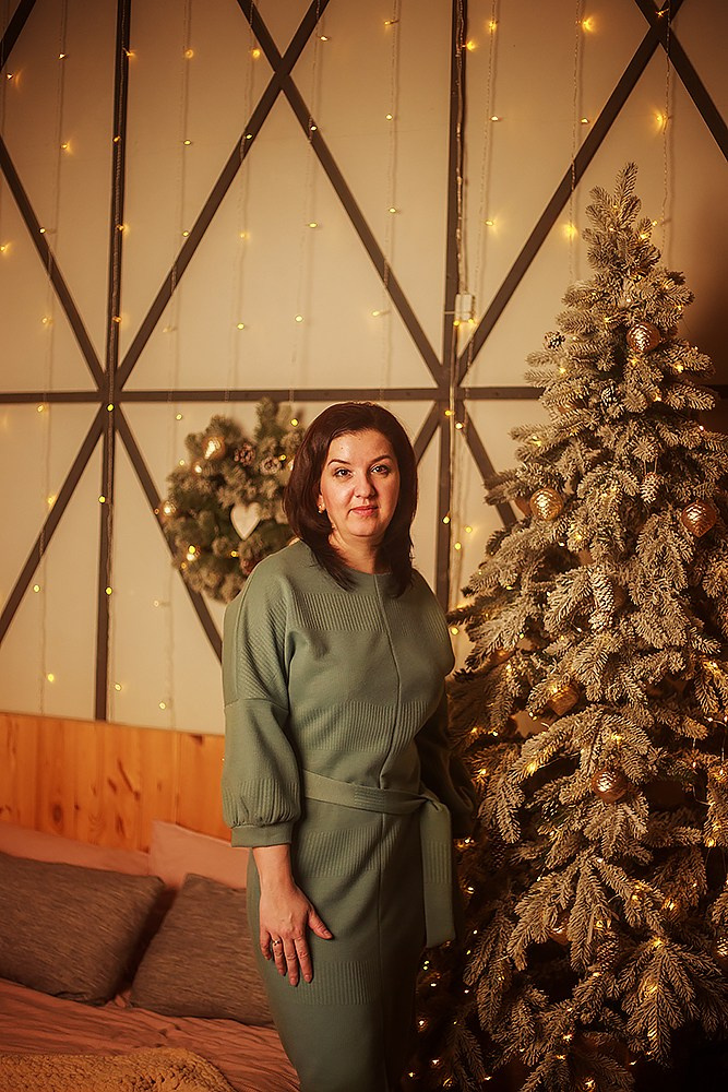 Семейная новогодняя фотосессия в студии. Детский и семейный фотограф, фотограф мероприятий Нижний Новгород