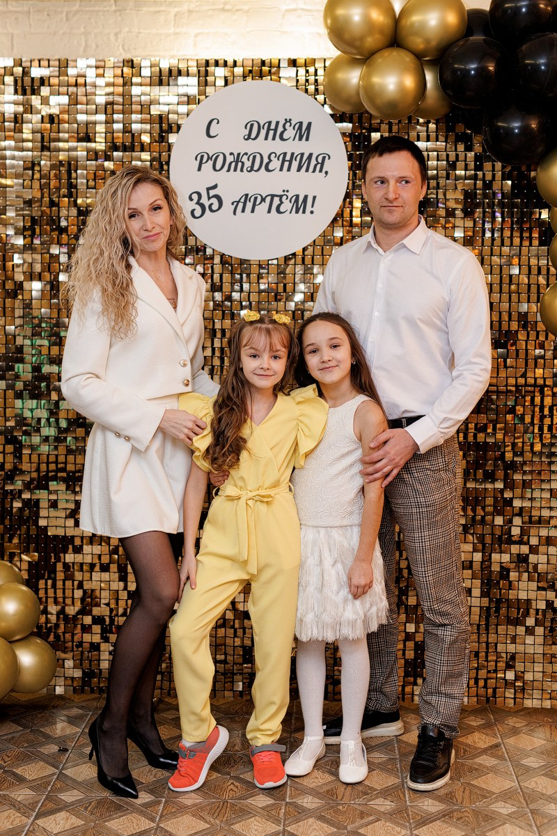 Юбилей 35 лет. Свадебный и семейный фотограф Наталья Штык