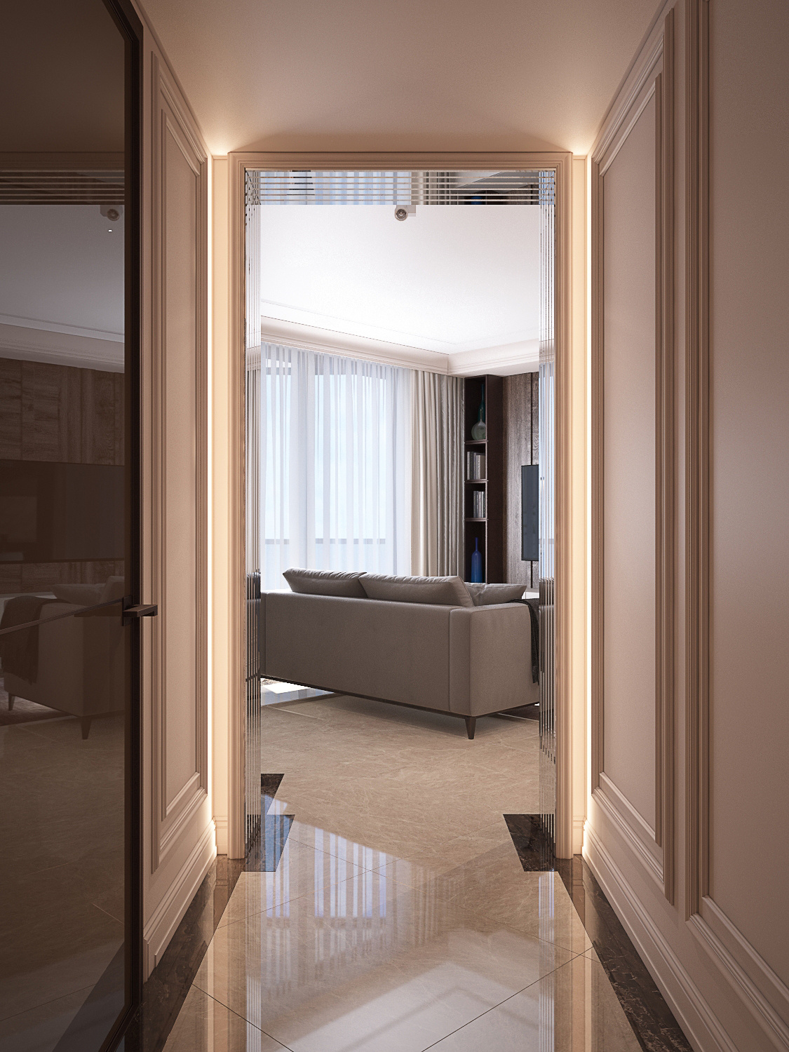 Стильный коридор