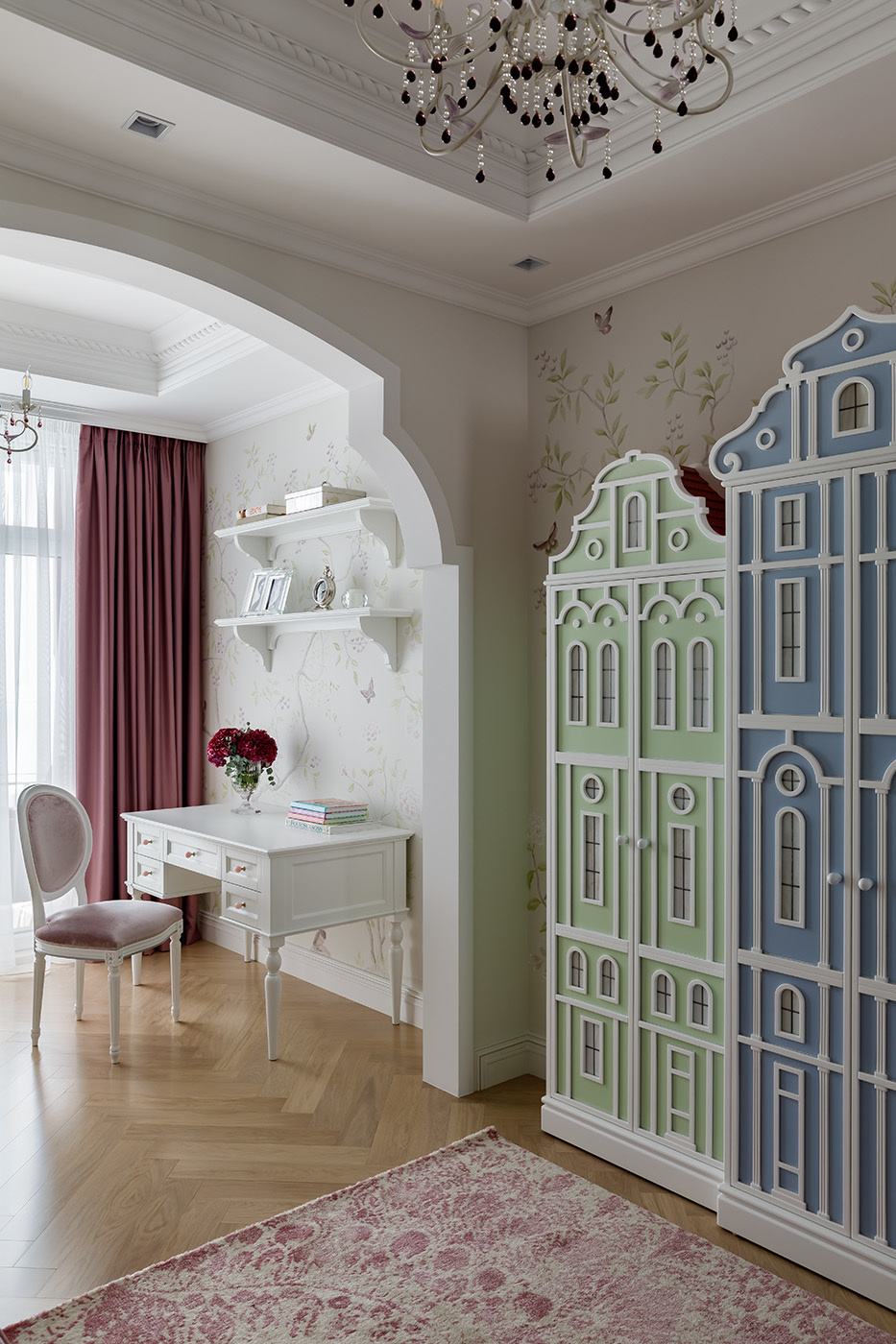 Детские шкафы в виде домиков