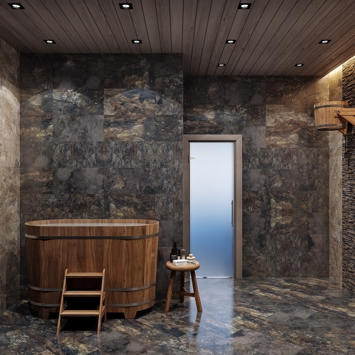 Помывочная при бане