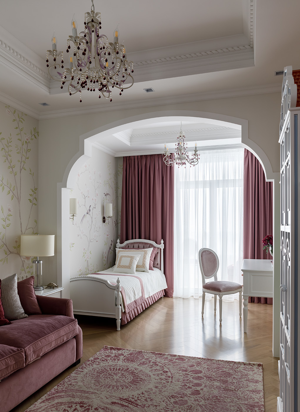 Зонирование в детской комнате