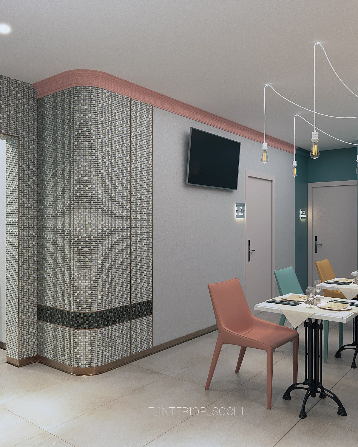 HOTEL_OASIS. Дизайн интерьера Евгения Тисленко