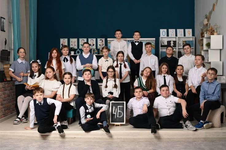 Общее фото класса. Выпускные альбомы для школ и Детских садов в Барнауле /Выпускные/Свадебные/Детские/Семейные и др. виды съёмок /Фотограф Вера Валейко