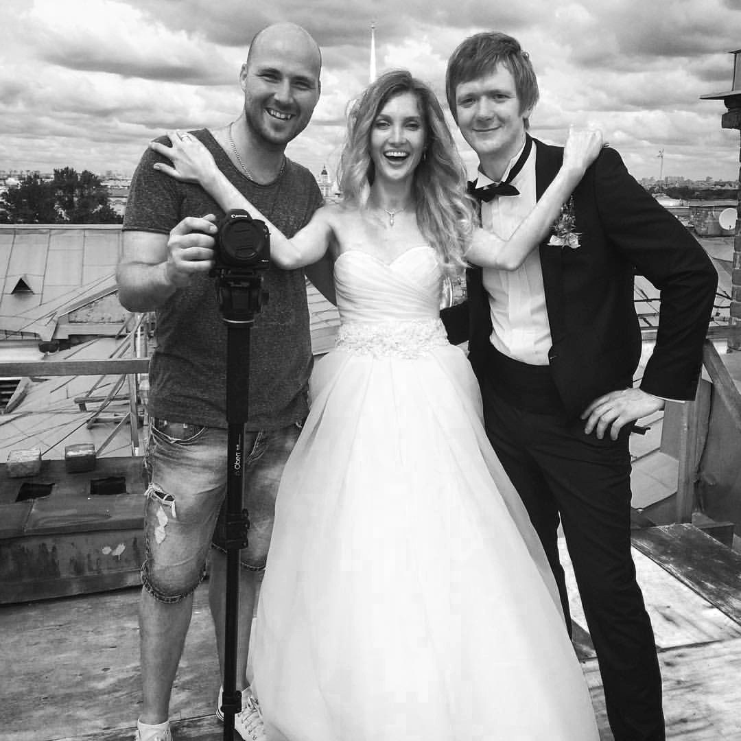 Backstage. Filmmaker Vadim Averin