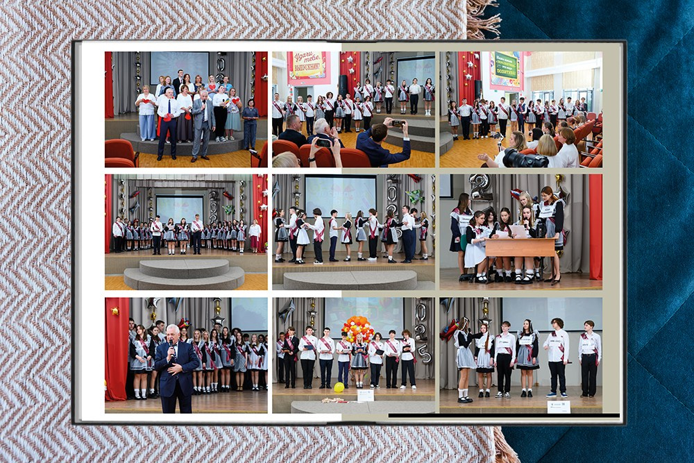 Выпускной альбом для старших классов. Студия выпускных альбомов Ольги Галкиной. Томск