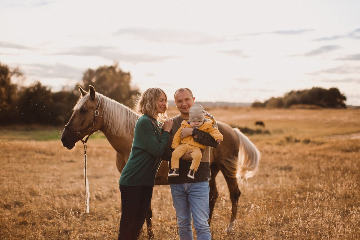 Лилия, Сергей и Даниил