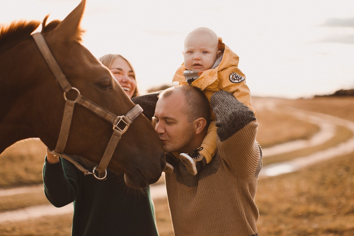 Лилия, Сергей и Даниил