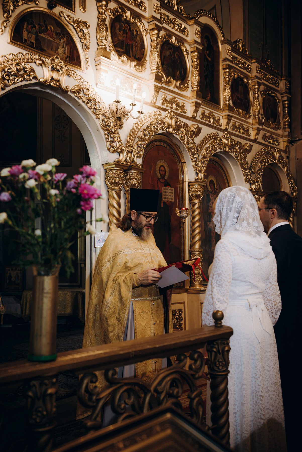 Алексей и Екатерина. Венчание. Фотограф Алексин, Тула