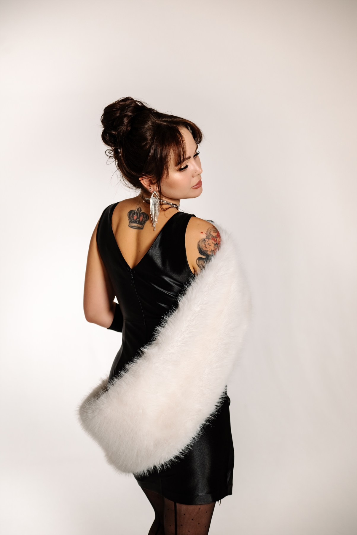 Индивидуальная. В шубке. Свадебный и сеейный фотограф в Санкт-Петербурге Елена Худякова