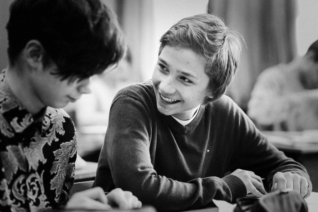 Фоторепортаж со школьного урока 4-го класса. Репортажный фотограф Борис Геер