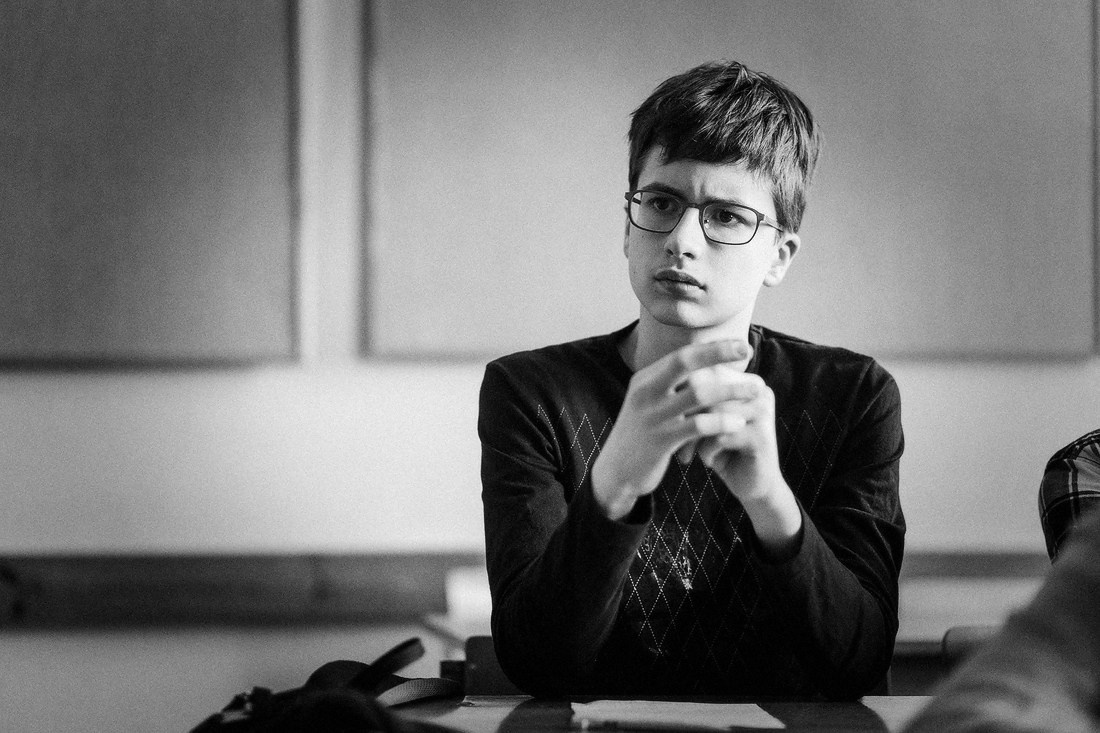 Фоторепортаж со школьного урока 4-го класса. Репортажный фотограф Борис Геер