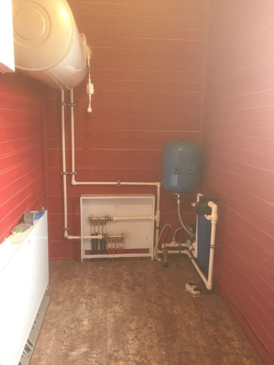 Скважина, ввод воды в дом. Первая Инженерная СПб