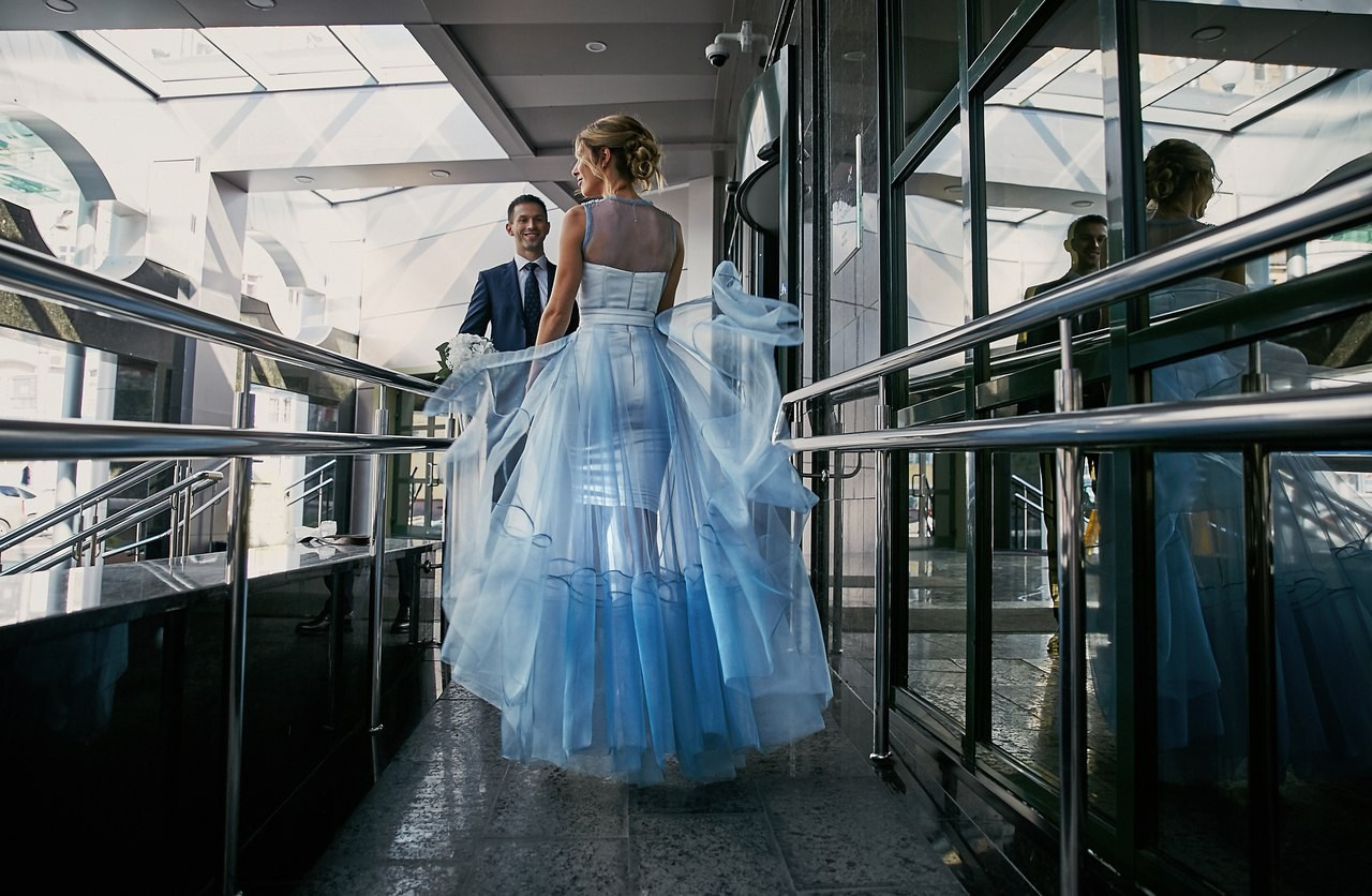 Примеры свадебных платьев. Модельер Евгений Бременев