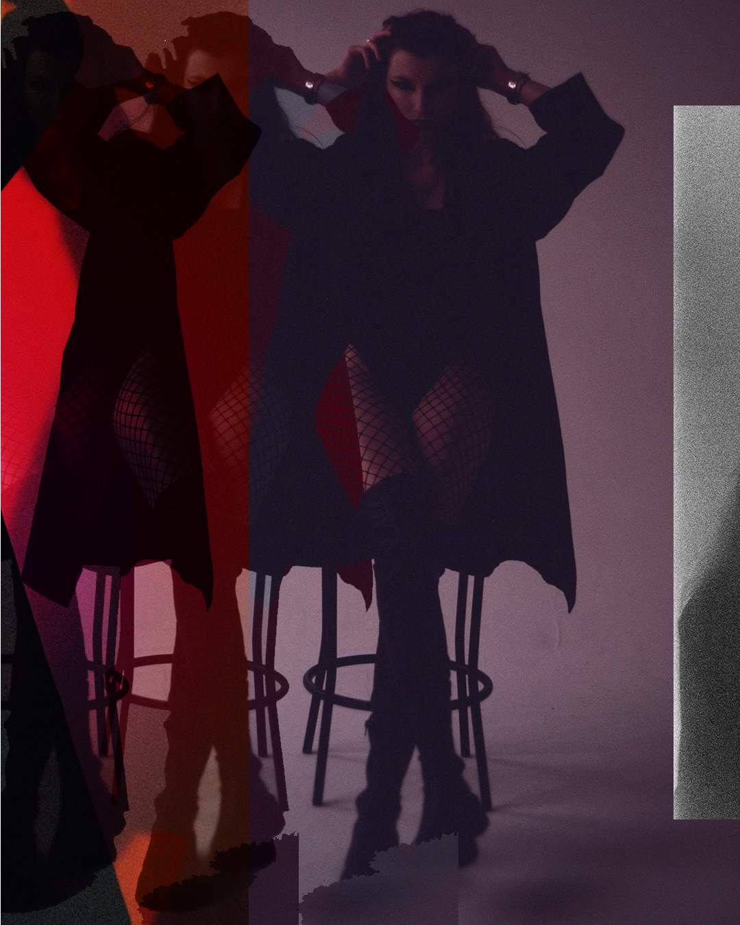 Нуарная съёмка. Плёночный фотограф Москва, Саша Звук