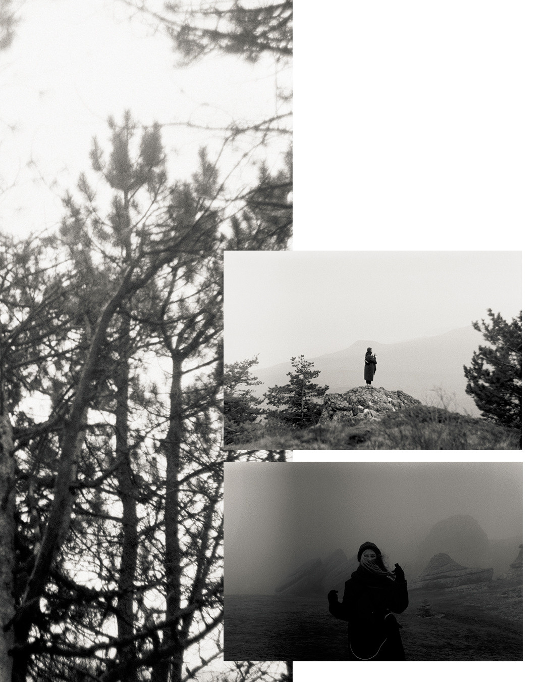 Черно-белые фотографии в горах. Плёночный фотограф Москва, Саша Звук