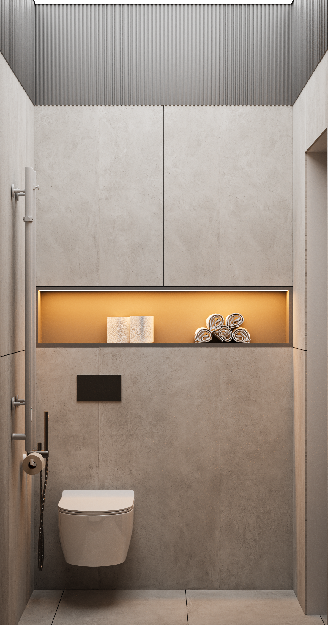 Контрастный интерьер квартиры в Москве — 135 м², 2024. Расим Селяметов — дизайн интерьера в Крыму