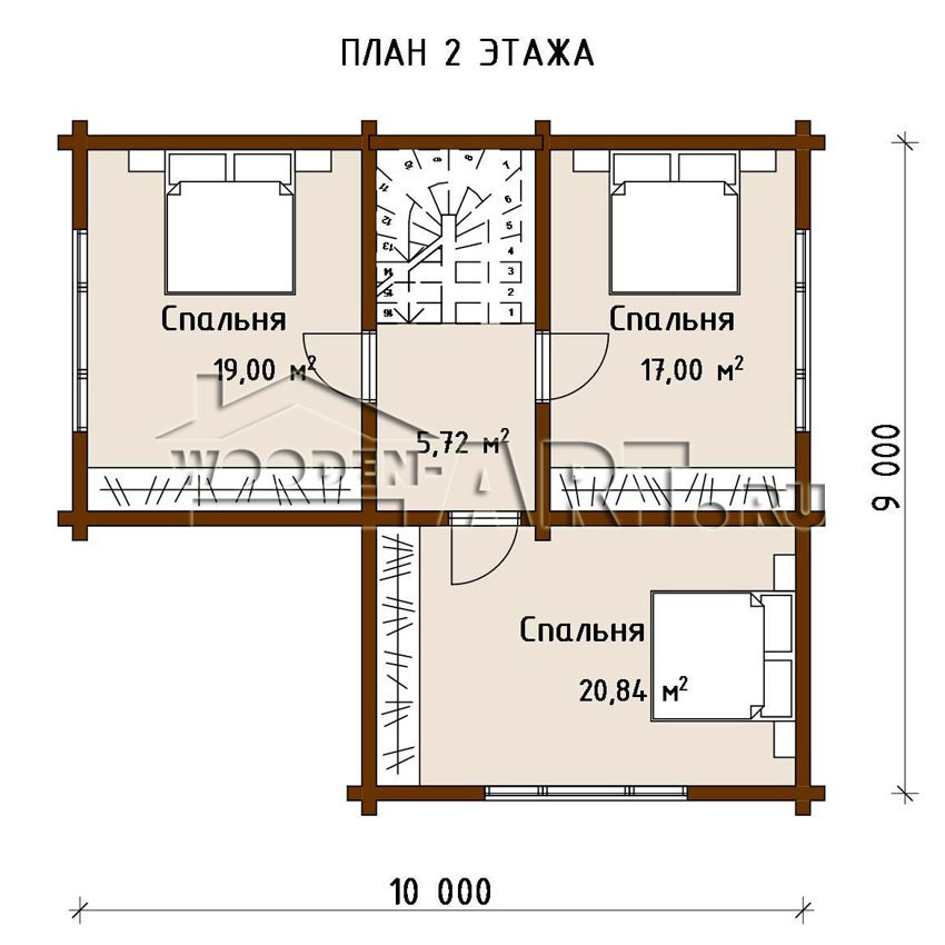 «Некрасово» 165 кв. м. Проекты деревянных домов