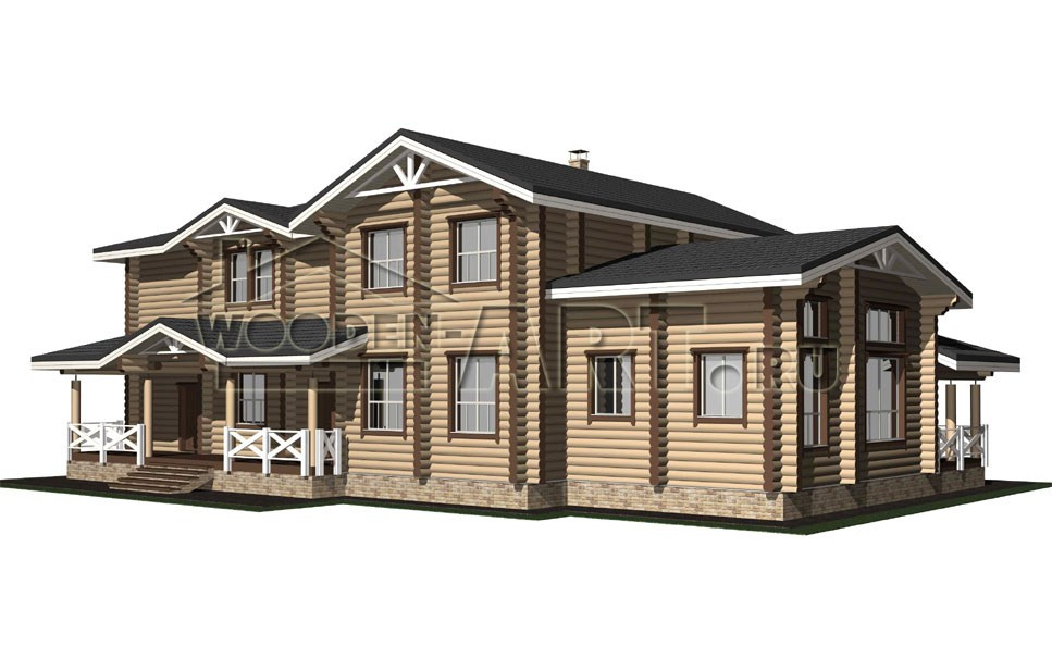 «Воронцово» 543 кв. м. Проекты деревянных домов