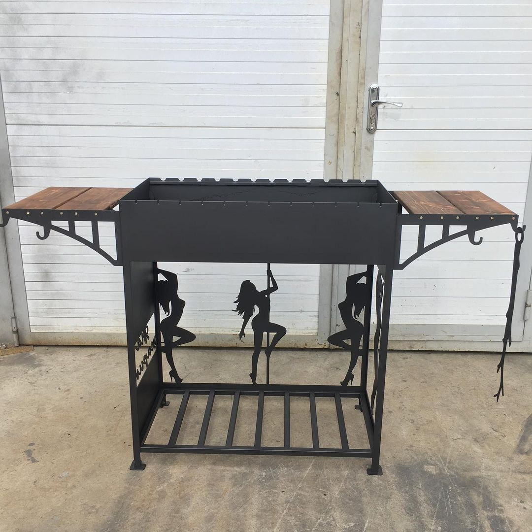 Мангалы с резным рисунком. Купить / заказать мангал для дома в Краснодаре от производителя «Мангал Мастер»