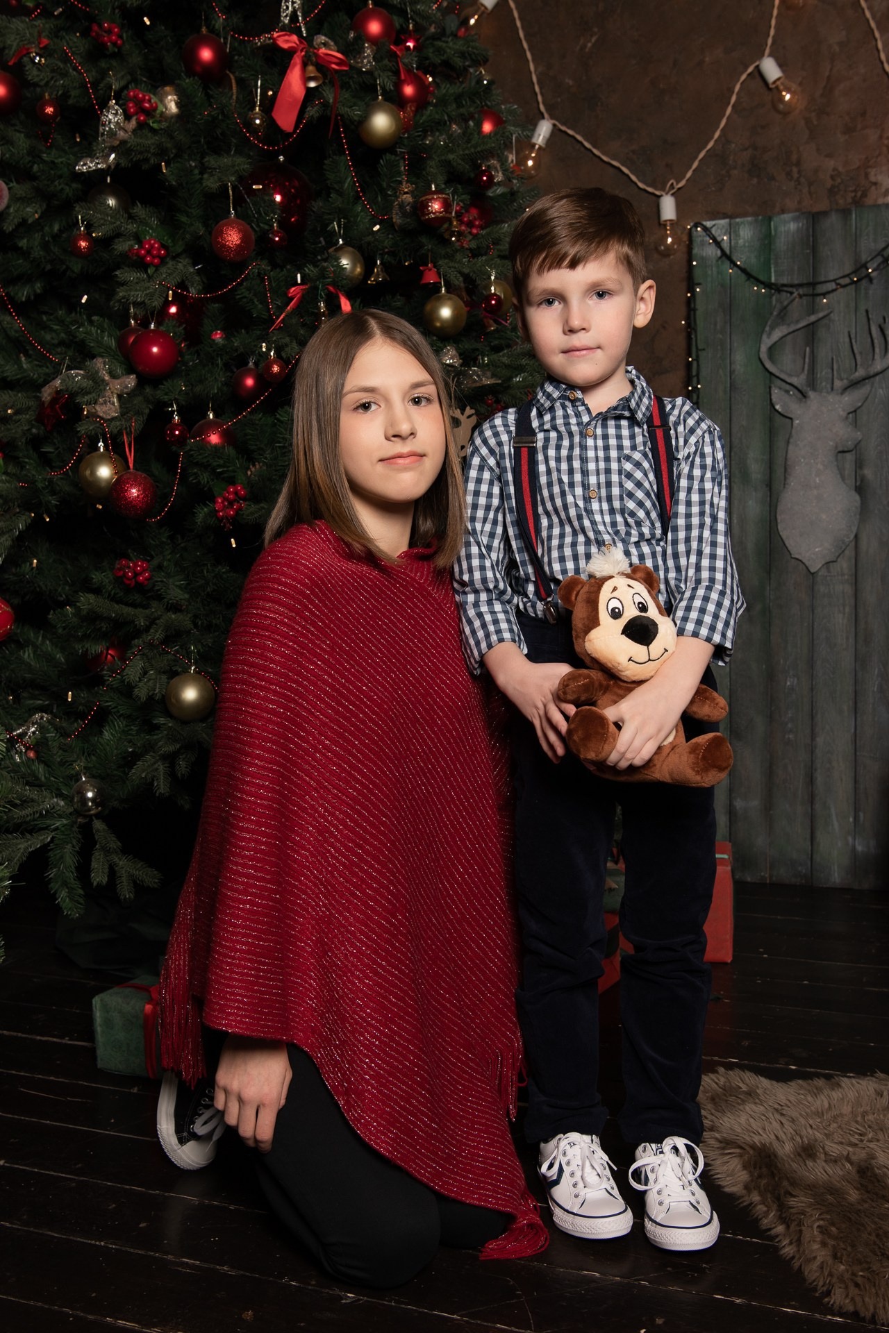 Новогодняя семейная съемка. Фомина Елена Свадебный и семейный фотограф