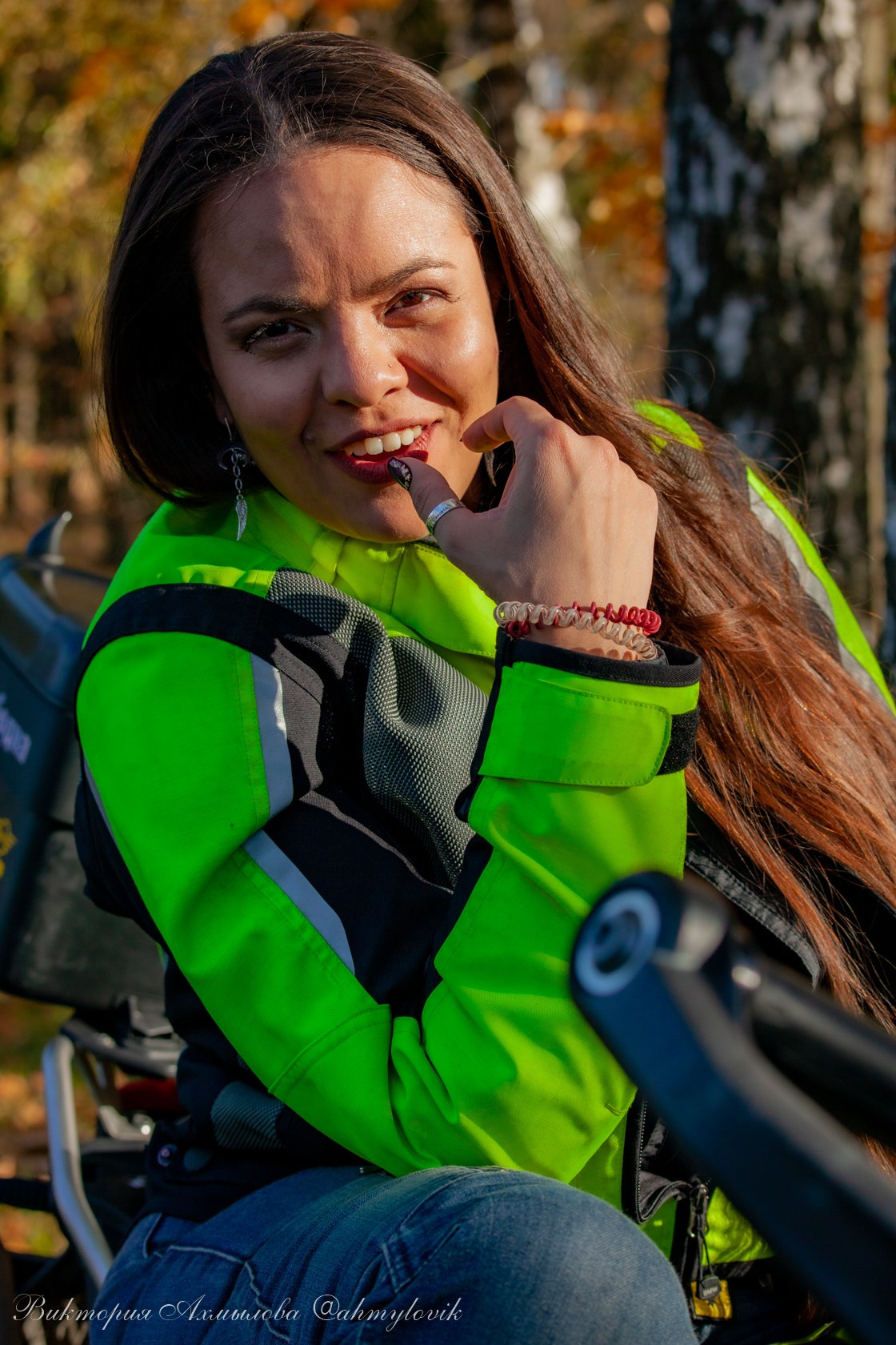 Маша Печенька (BMW GS1200). Виктория Ахмылова. Фотограф в Москве