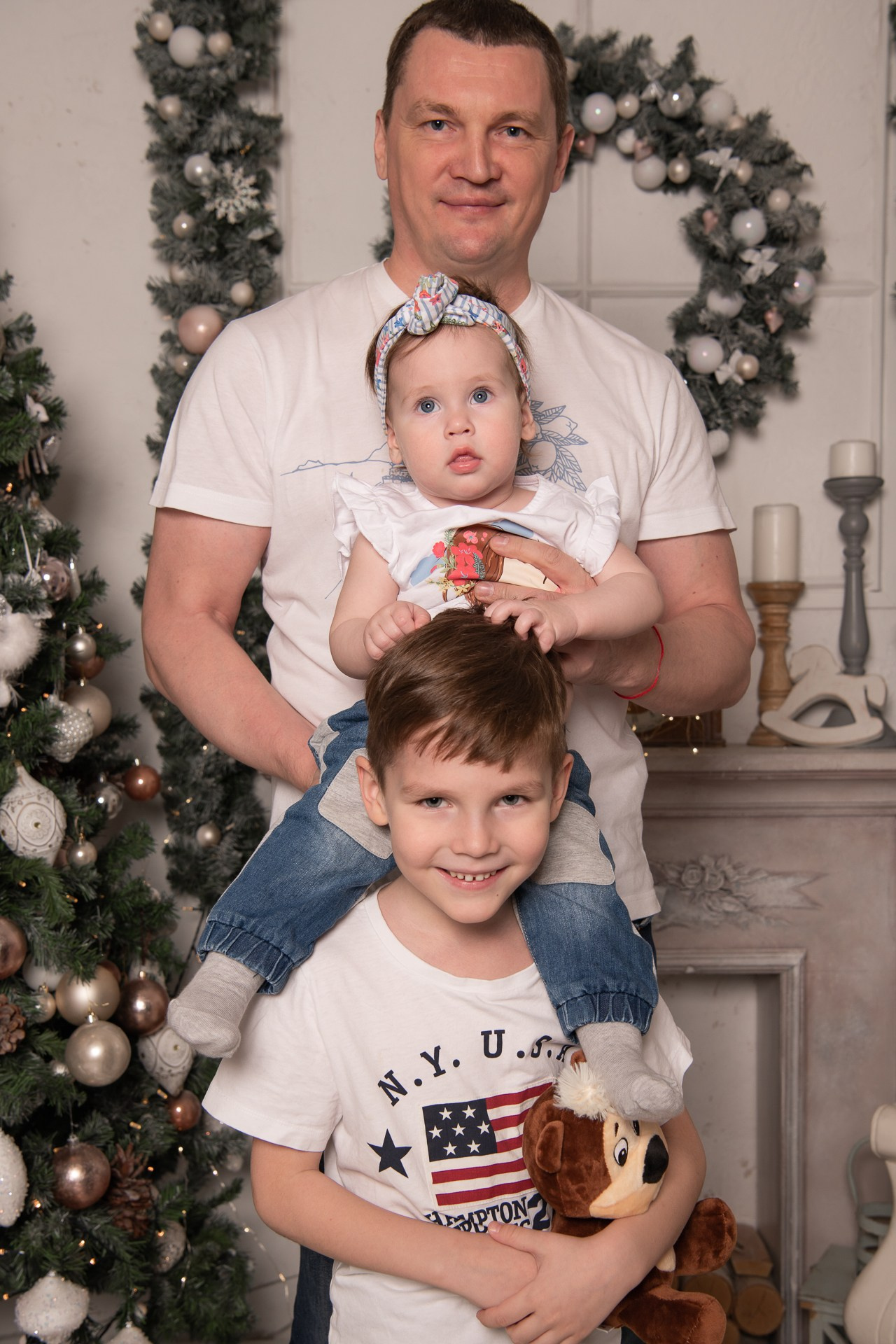 Новогодняя семейная съемка. Фомина Елена Свадебный и семейный фотограф