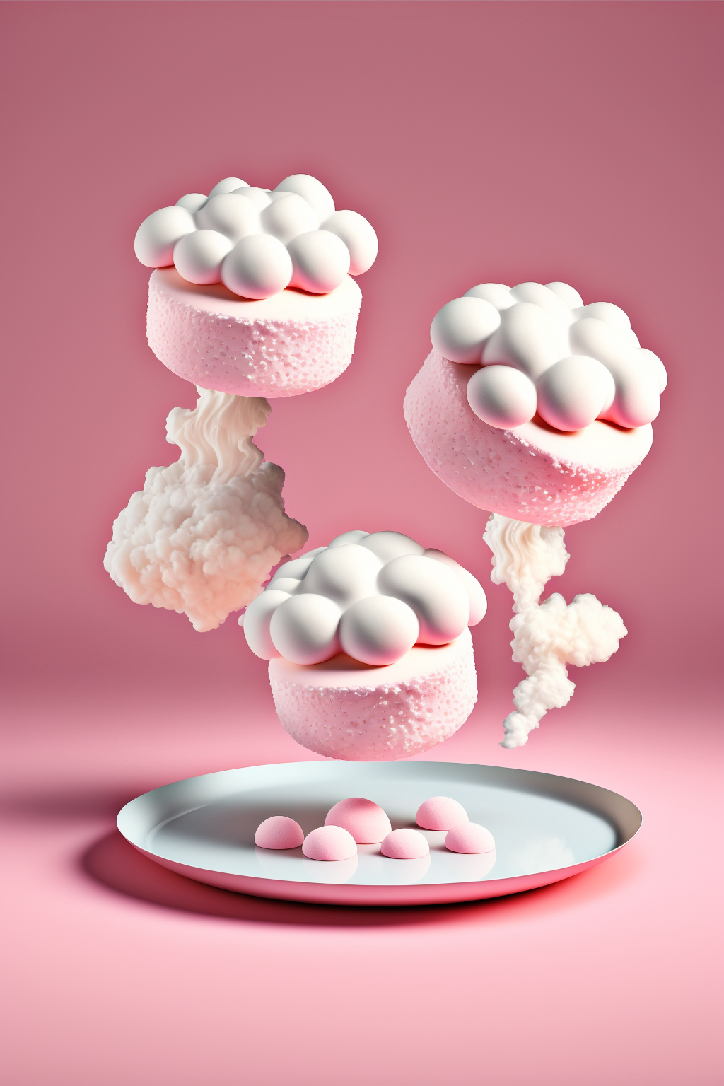Marshmallow, midjourney, ai art
