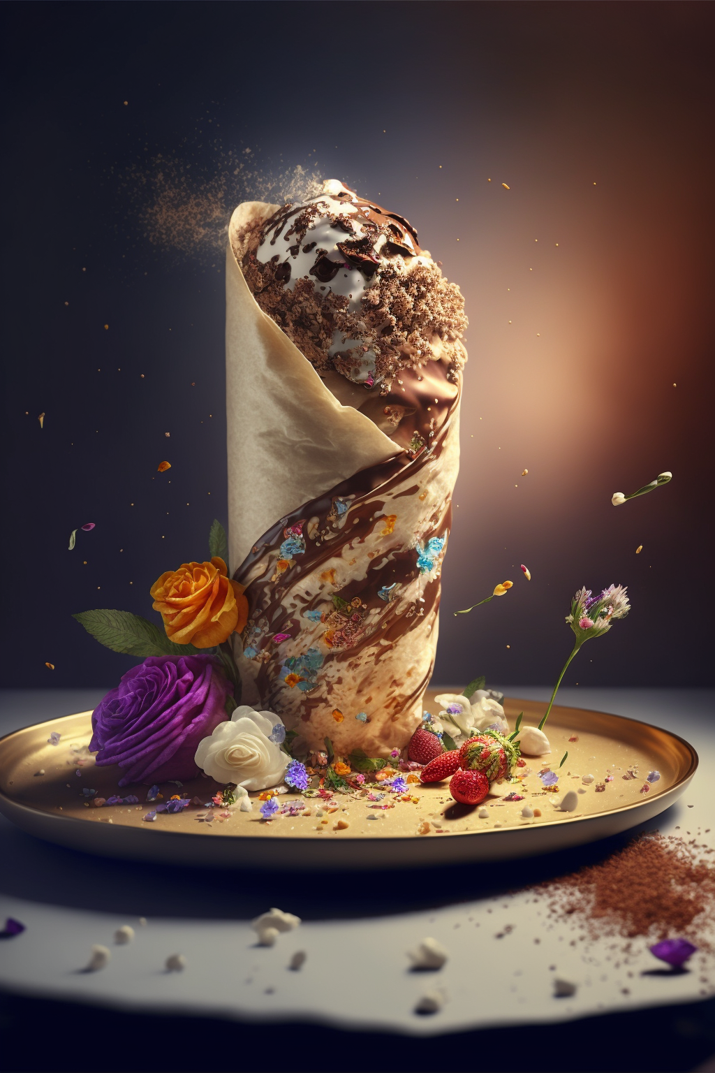 Burrito, midjourney, ai art
