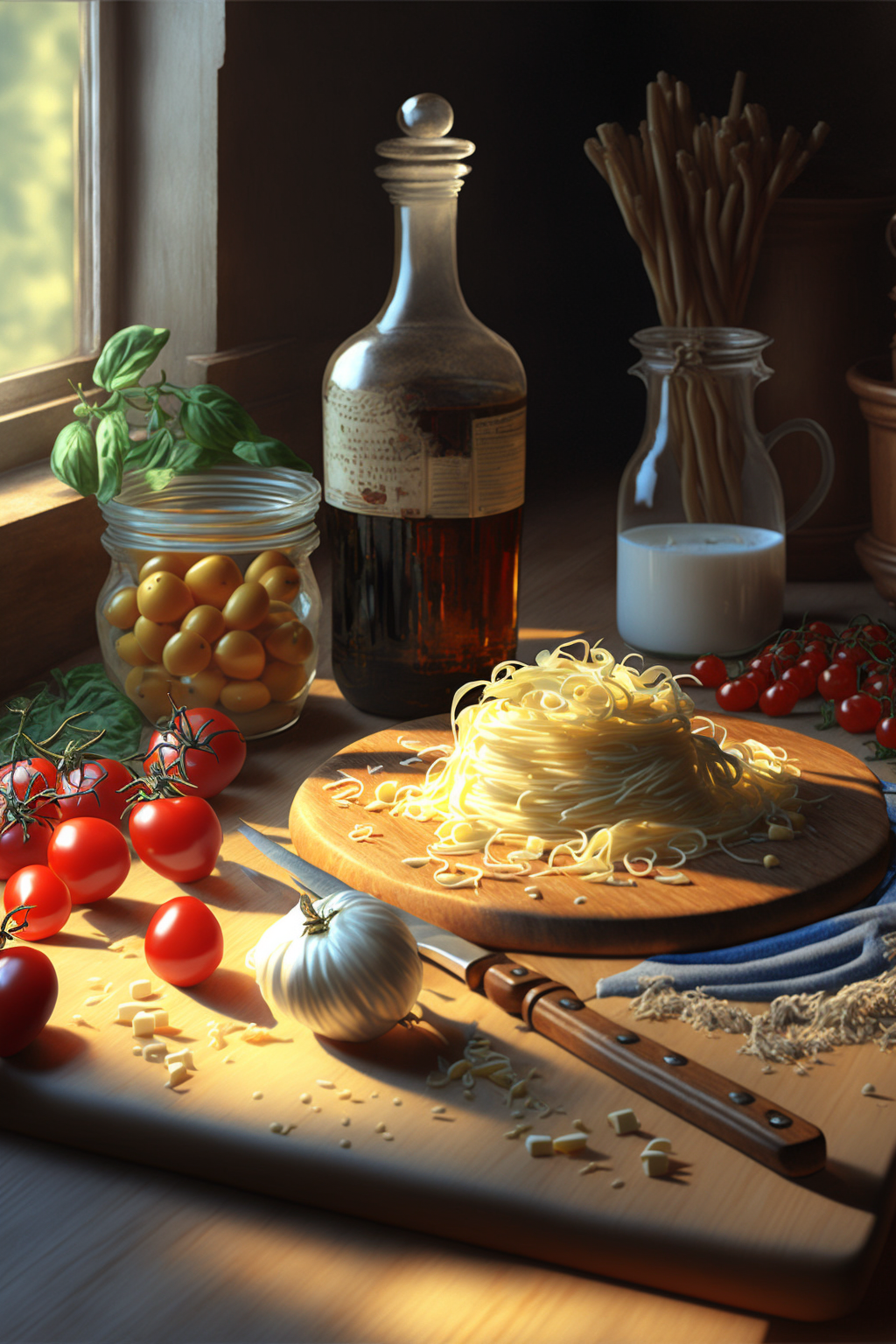 Spaghetti midjourney, ai art