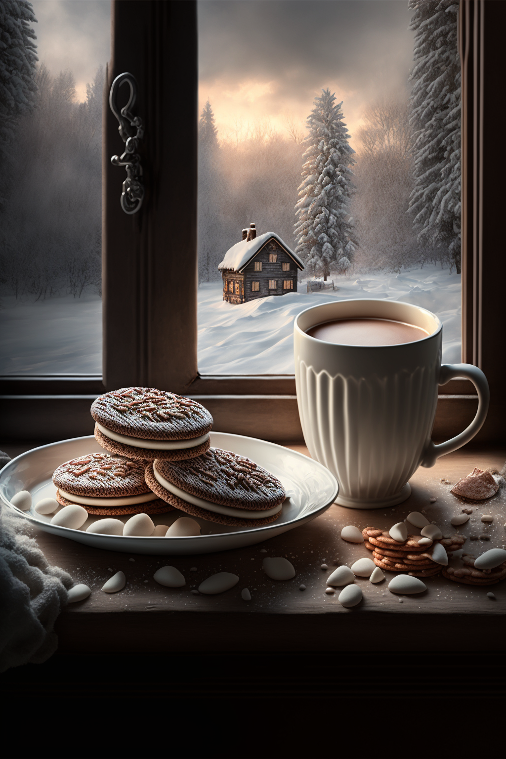 cacao with marshmallow