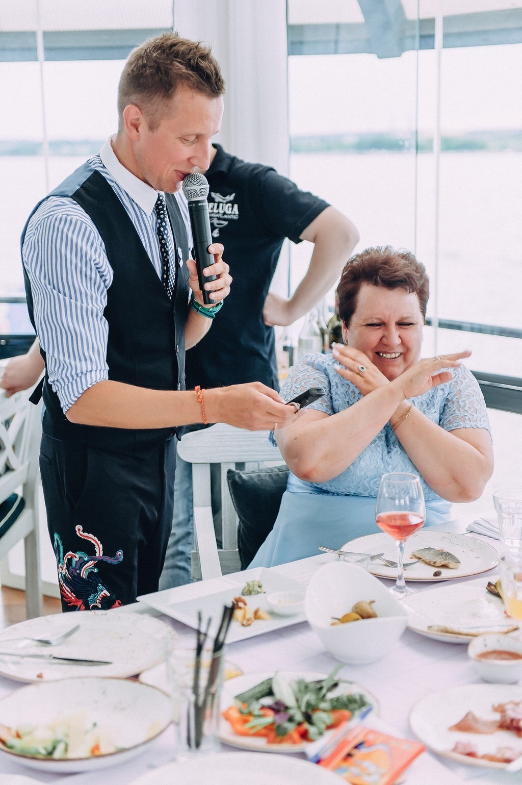 Ксюша+Дима. Ведущий на свадьбу в Москве Зубков Алексей