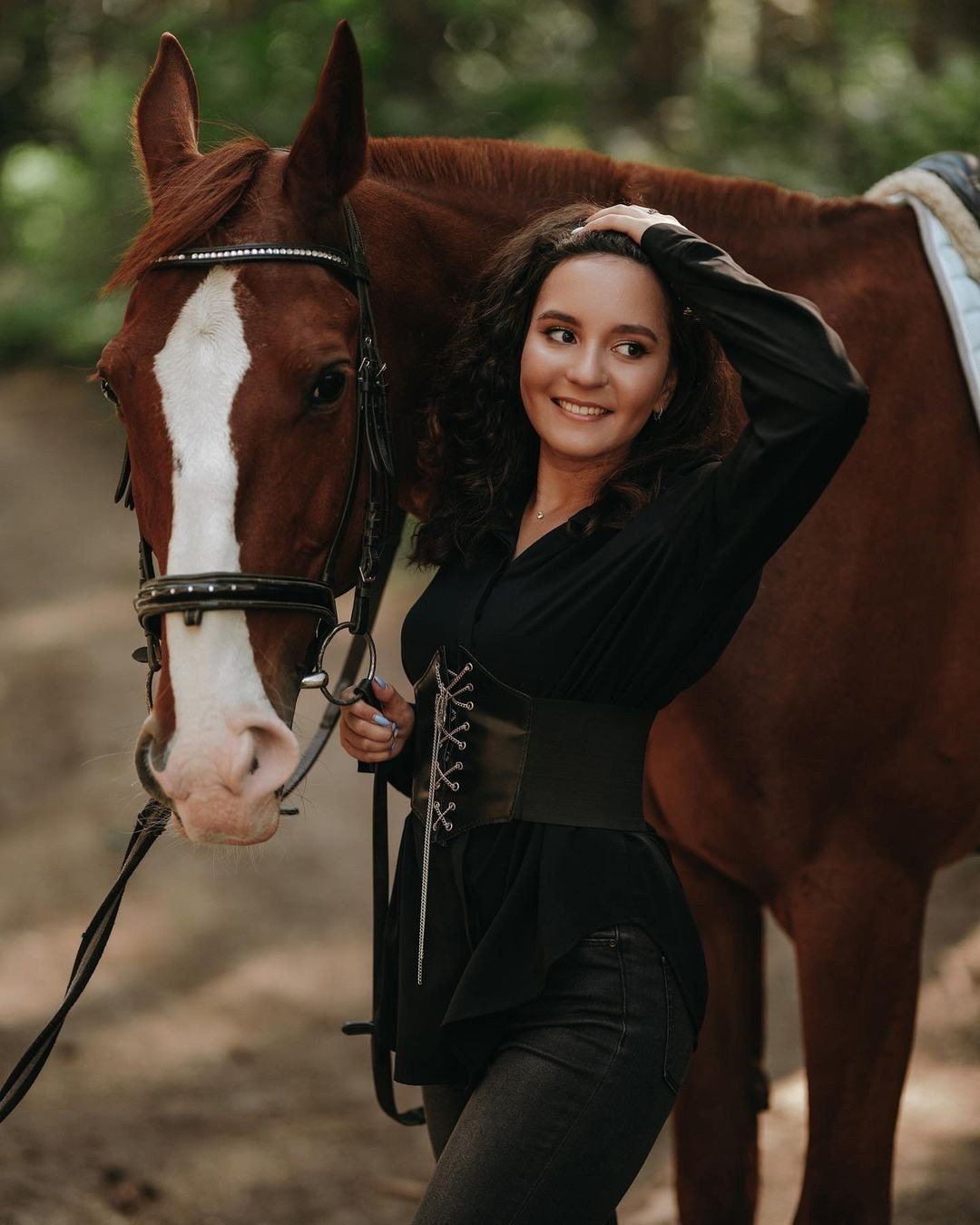 фотосессия девушки крупным планом