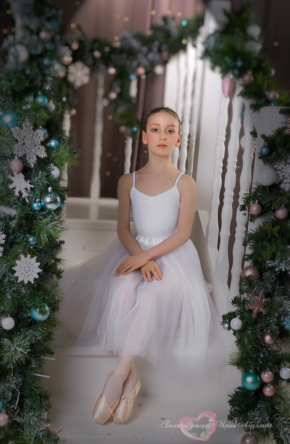 Фотосеесия юной балерины Дарьи