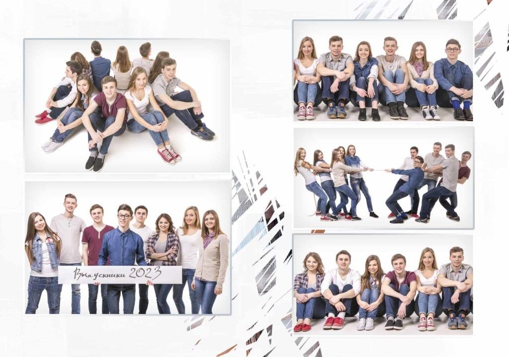 Альбом 9-11 класс (5 разворотов). ФОТОГРАФ ВЫПУСКНЫХ АЛЬБОМОВ в Краснодаре Ворчик Татьяна