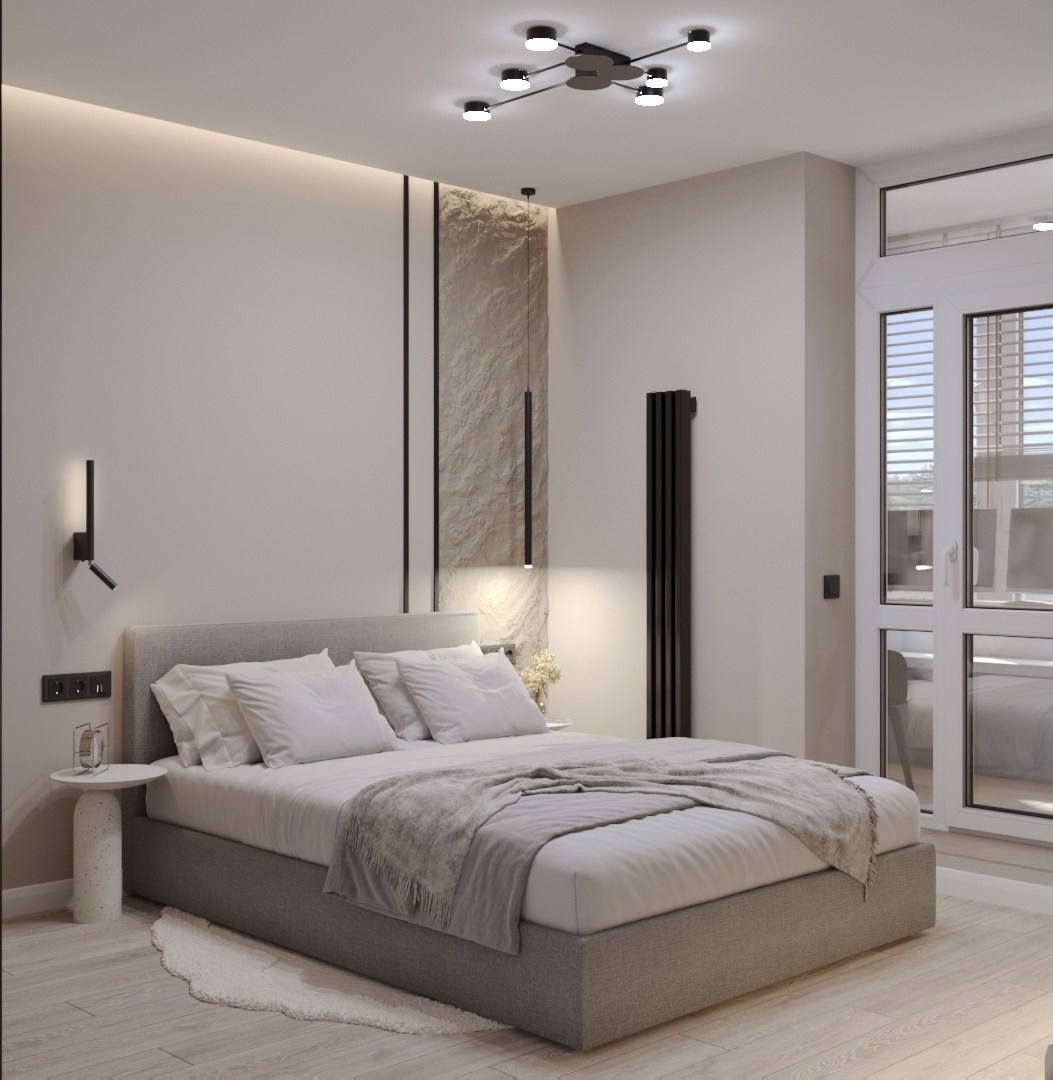 Квартира 54 м² г. Иркутск. ПРОЕКТИРОВАНИЕ ИНТЕРЬЕРОВ И АРХИТЕКТУРНЫХ РЕШЕНИЙ В СТУДИИ SHELOFAST DESIGN