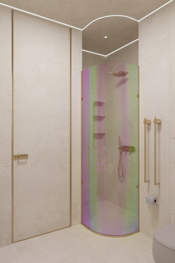 Футуристичная квартира в стиле минимализм. Главная