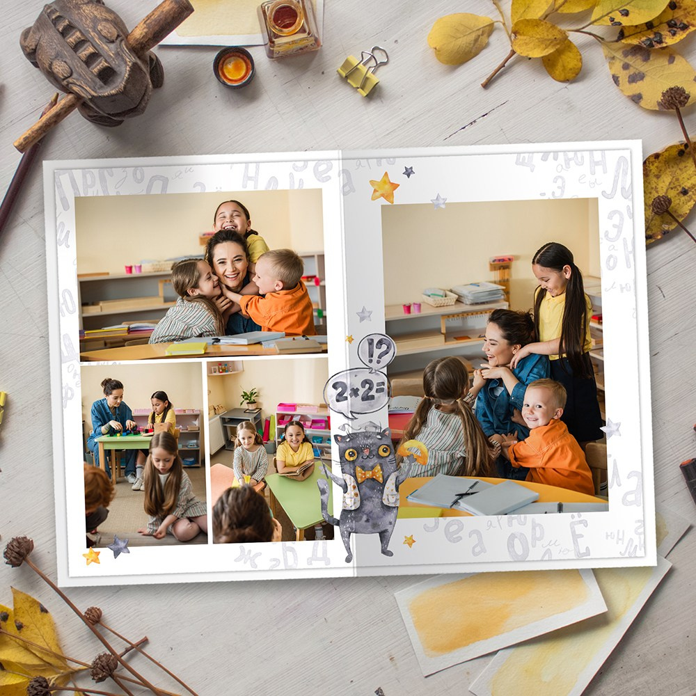 Каталог фотокниг для детского сада. Профессиональный фотограф в Подольске Елена Локтионова