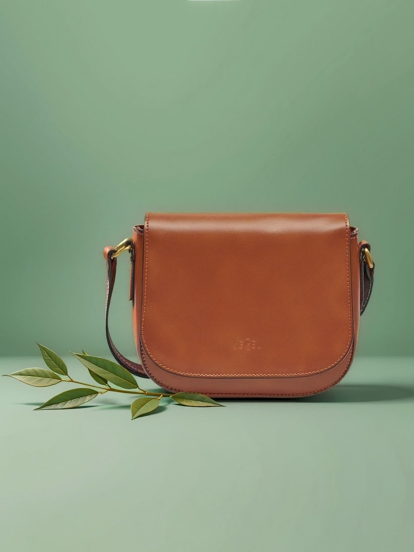 предметная фотография сумки с веточкой дерева нейрогенерация