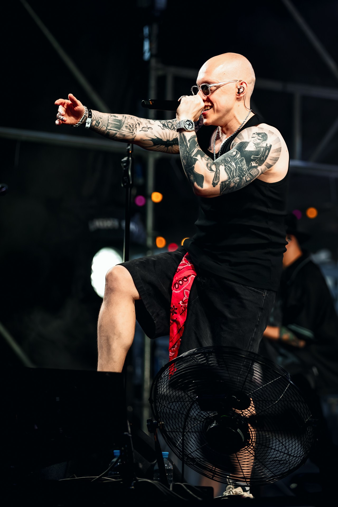 Концерт группы Заточка, 04.07.25, Red Summer, Красный Октябрь. Юрий «Новокаин» Симонов.