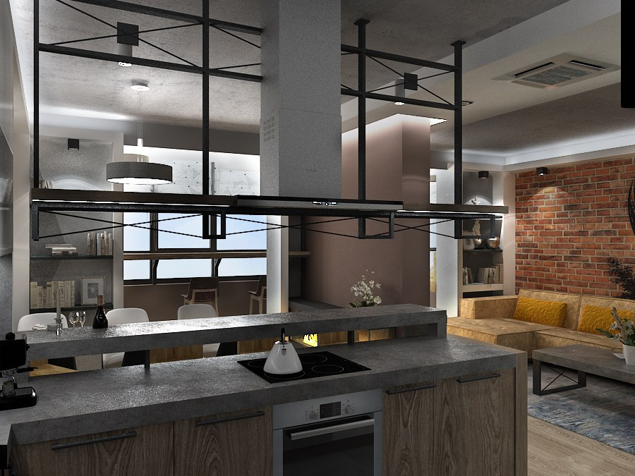 Квартира в ЖК Паруса. Дизайнер в Санкт-Петербурге Дмитрий Цыбулько