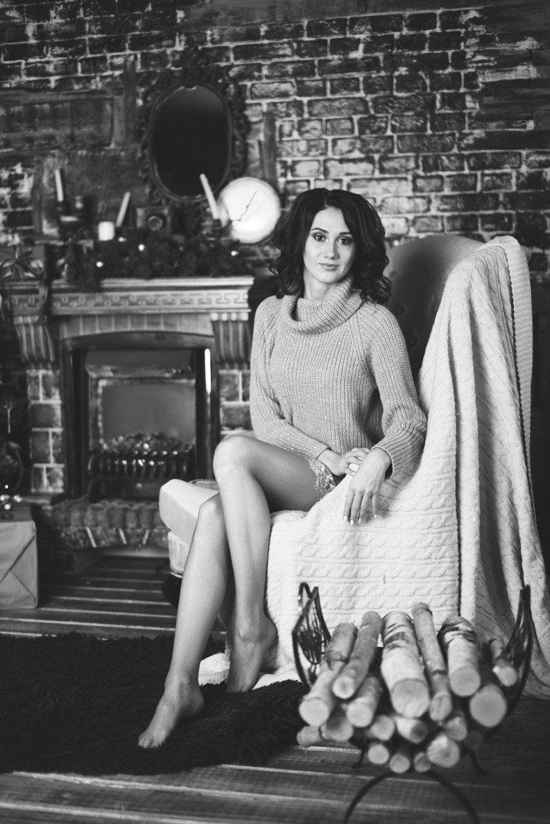 Новогодние фотографии Юли. Сняты в фотостудии в Нижнем Новгороде. 001