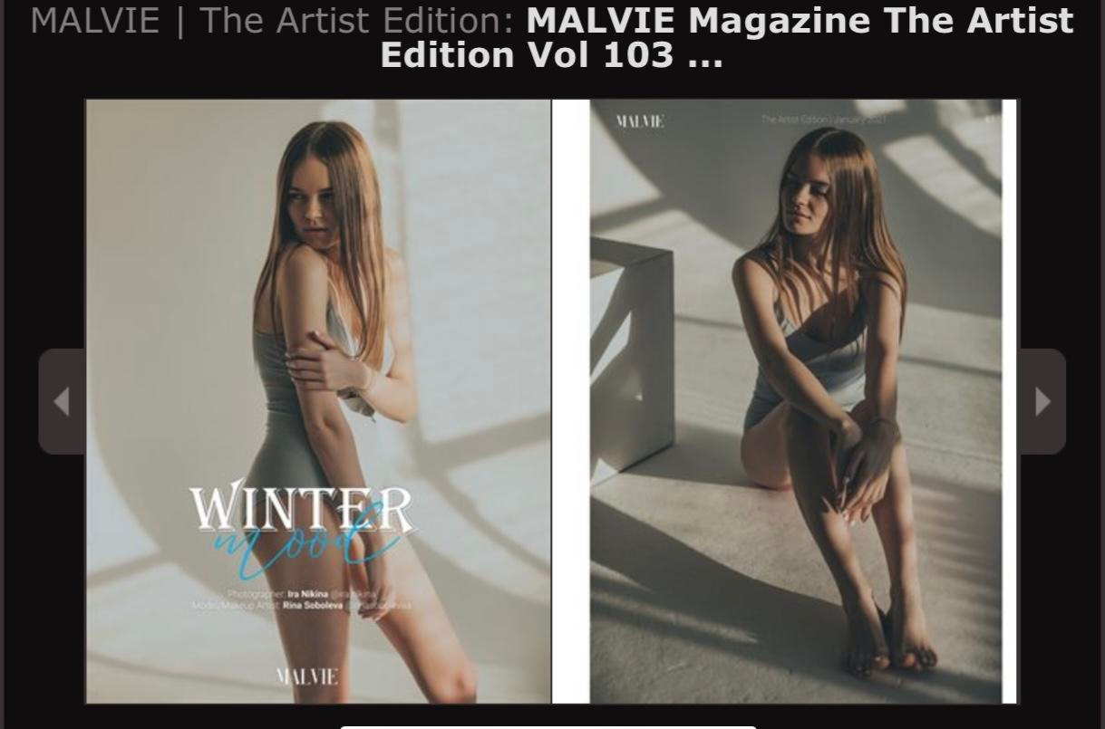 MALVIE magazine. Фотограф в Москве Ира Никина