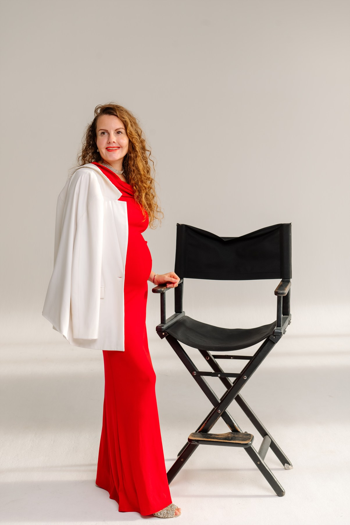 Беременность. В красном. Свадебный и сеейный фотограф в Санкт-Петербурге Елена Худякова