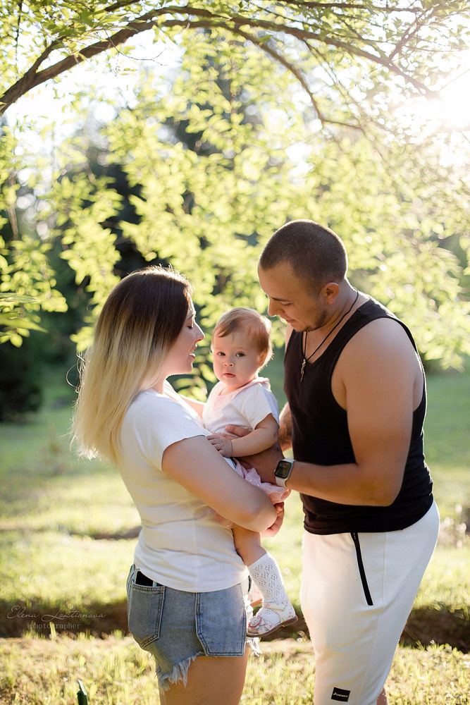 Семейная фотосессия. Профессиональный фотограф в Подольске Елена Локтионова