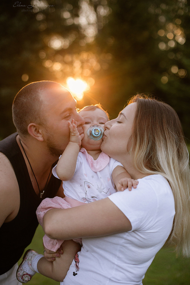 Семейная фотосессия. Профессиональный фотограф в Подольске Елена Локтионова